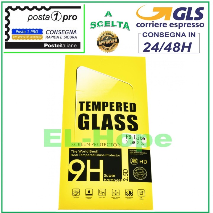 TEMPERED GLASS FILM LCD PROTECTION DISPLAY SCREEN HUAWEI P9 LITE