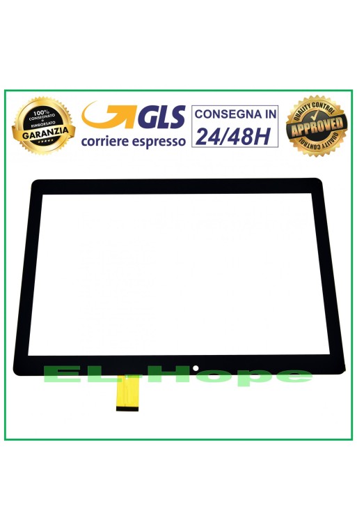 TOUCH SCREEN GLASS MAJESTIC TAB 711 4G 10.1 TABLET DIGITIZER ORIGINAL BLACK