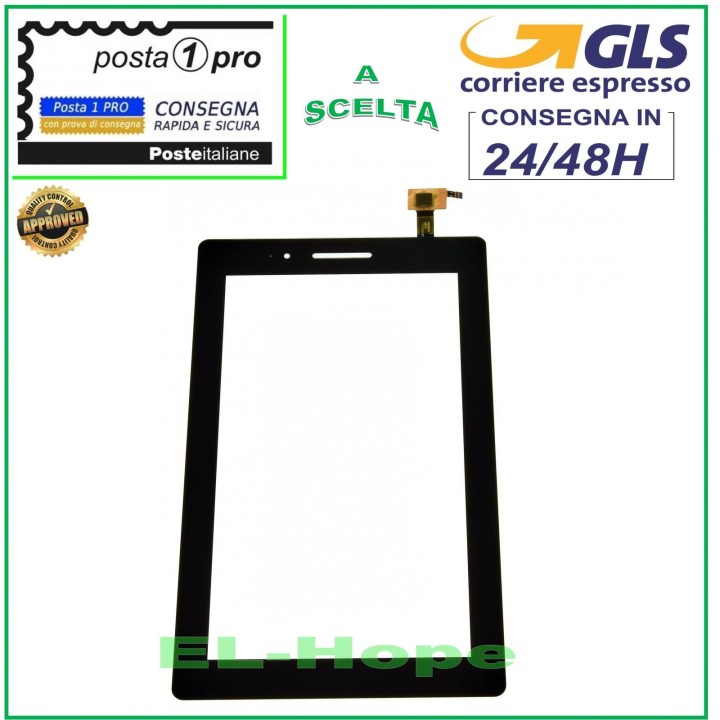 TOUCH SCREEN GLASS LENOVO TAB 3 Essential TB3-710F 710L 710i DIGITIZER 7.0 BLACK