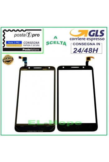 TOUCH SCREEN GLASS ALCATEL Pixi 4 5.0 5045 5045X DIGITIZER BLACK GLASS