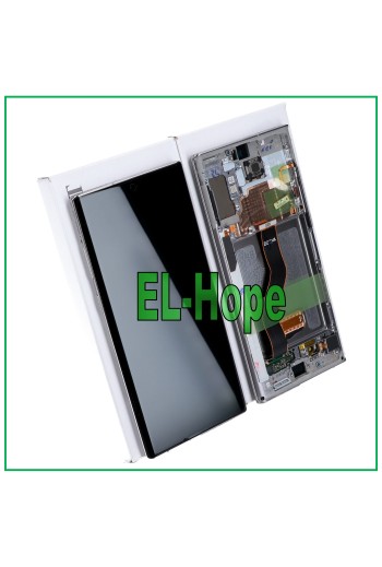 ORIGINAL LCD DISPLAY SAMSUNG GALAXY NOTE 10 PLUS SM N975 N976 TOUCH GLOW SILVER