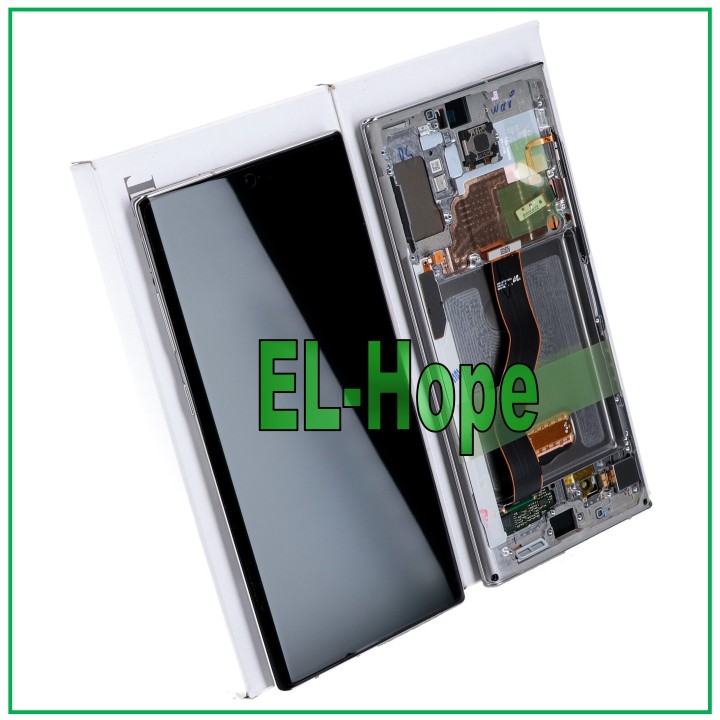 ORIGINAL LCD DISPLAY SAMSUNG NOTE 10 PLUS SM N975 N976 TOUCH SILVER GH82-20838C