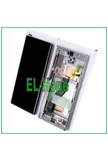 ORIGINAL LCD DISPLAY SAMSUNG GALAXY NOTE 10 PLUS SM N975 N976 TOUCH GLOW SILVER