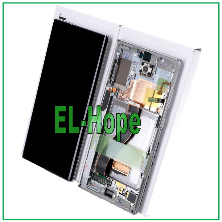 ORIGINAL LCD DISPLAY SAMSUNG NOTE 10 PLUS SM N975 N976 TOUCH SILVER GH82-20838C