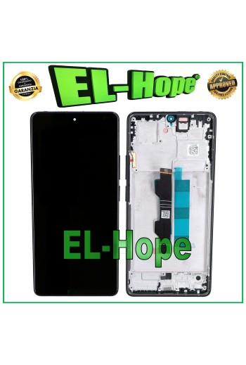 OLED TOUCH LCD DISPLAY FOR XIAOMI REDMI NOTE 13 PRO 4G 23117RA68G BLACK FRAME