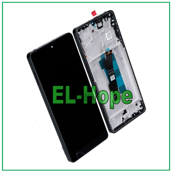 OLED TOUCH LCD DISPLAY FOR XIAOMI REDMI NOTE 13 PRO 4G 23117RA68G BLACK FRAME
