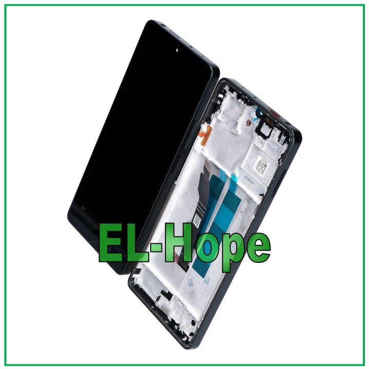 OLED TOUCH LCD DISPLAY FOR XIAOMI REDMI NOTE 13 PRO 4G 23117RA68G BLACK FRAME