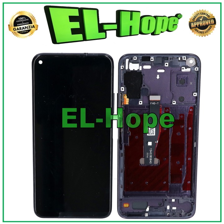 LCD DISPLAY TOUCH SCREEN FOR HUAWEI HONOR 20 PRO YAL-L41 + BLACK FRAME ASSEMBLED