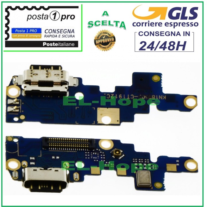 CHARGING CONNECTOR NOKIA X6 2018 6.1 PLUS + MICROPHONE PCB DOCK TYPE C CHARGING