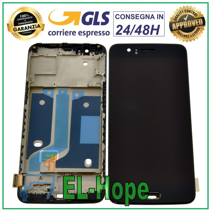 LCD DISPLAY FOR One Plus ONEPLUS 5 FIVE A5000 TOUCH SCREEN GLASS BLACK SCREEN