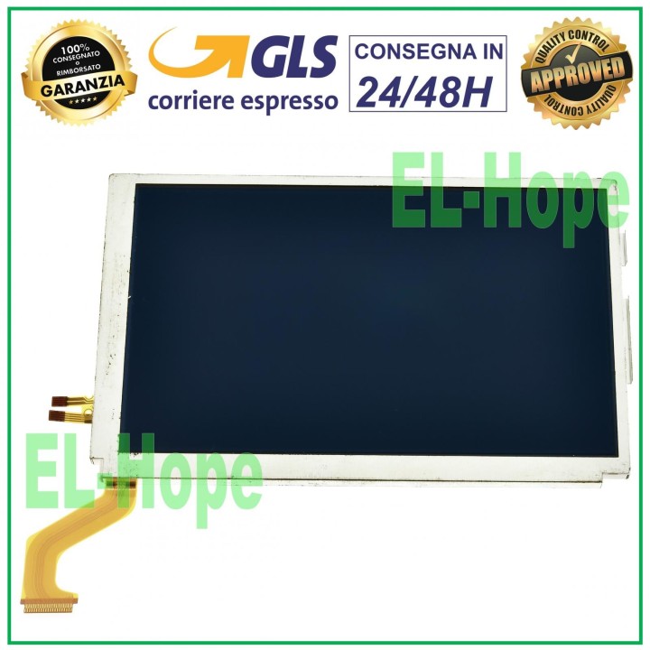 LCD DISPLAY TOP FOR NINTENDO 3DS XL 3DSXL MONITOR SCREEN PANEL