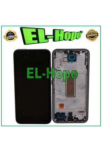 OLED LCD DISPLAY + FRAME FOR SAMSUNG GALAXY A34 5G SM-A346B TOUCH SCREEN BLACK