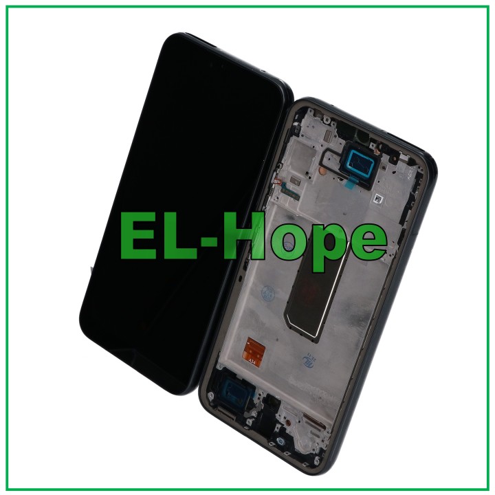OLED LCD DISPLAY + FRAME FOR SAMSUNG GALAXY A34 5G SM-A346B TOUCH SCREEN BLACK