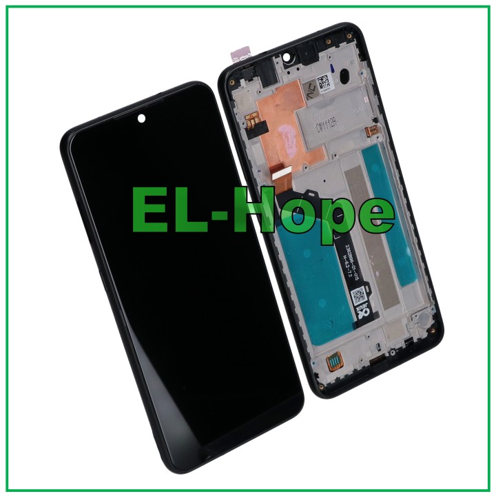LCD DISPLAY + FRAME FOR NOKIA 7.2 TA-1193 1178 1196 1181 TOUCH SCREEN BLACK GLASS