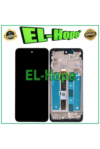 LCD DISPLAY + FRAME FOR MOTOROLA MOTO G 5G 2022 TOUCH SCREEN GLASS SCREEN BLACK