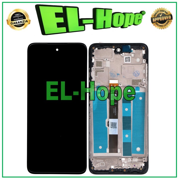 LCD DISPLAY + FRAME FOR MOTOROLA MOTO G 5G 2022 TOUCH SCREEN GLASS SCREEN BLACK