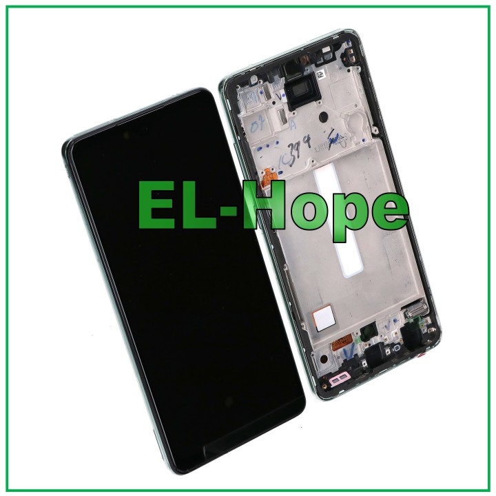 OLED LCD DISPLAY FOR SAMSUNG GALAXY A52 5G 2021 SM-A525F A526B TOUCH FRAME GREEN