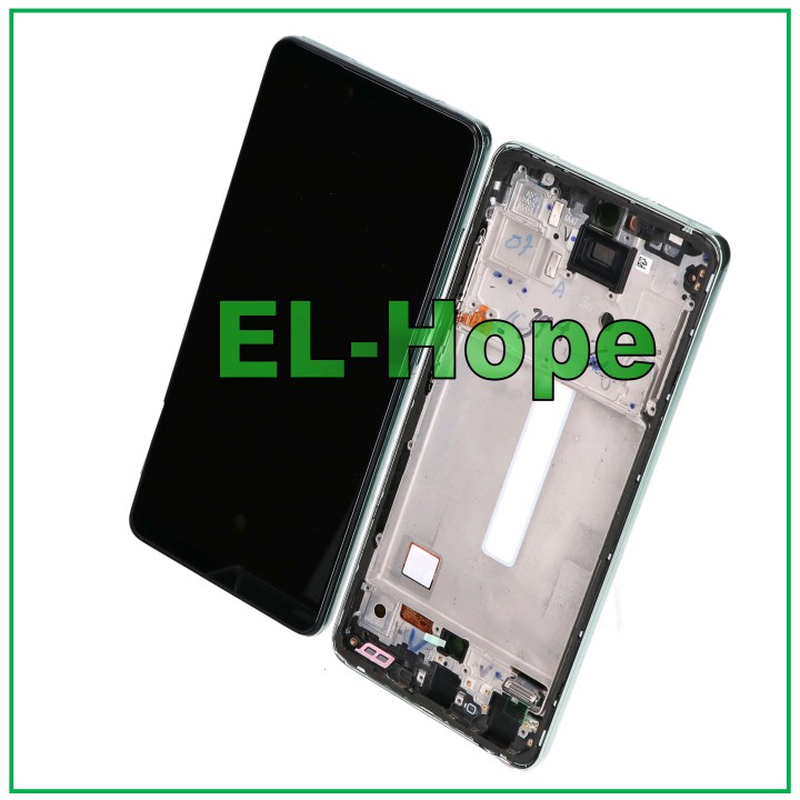 OLED LCD DISPLAY FOR SAMSUNG GALAXY A52 5G 2021 SM-A525F A526B TOUCH FRAME GREEN