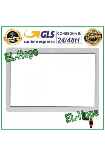 TOUCH SCREEN GLASS HUAWEI MEDIAPAD T3 10 AGS-L03 AGS-L09 AGS-W09 WHITE WHITE 