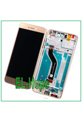 LCD DISPLAY FRAME FOR HUAWEI P8 LITE 2017 PRA-LA1 LX1 LX3 TOUCH SCREEN GLASS GOLD