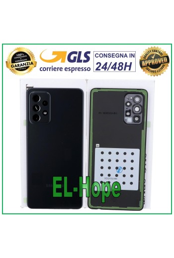 ORIGINAL SAMSUNG GALAXY A72 SM-A725 BATTERY COVER BLACK BACK COVER