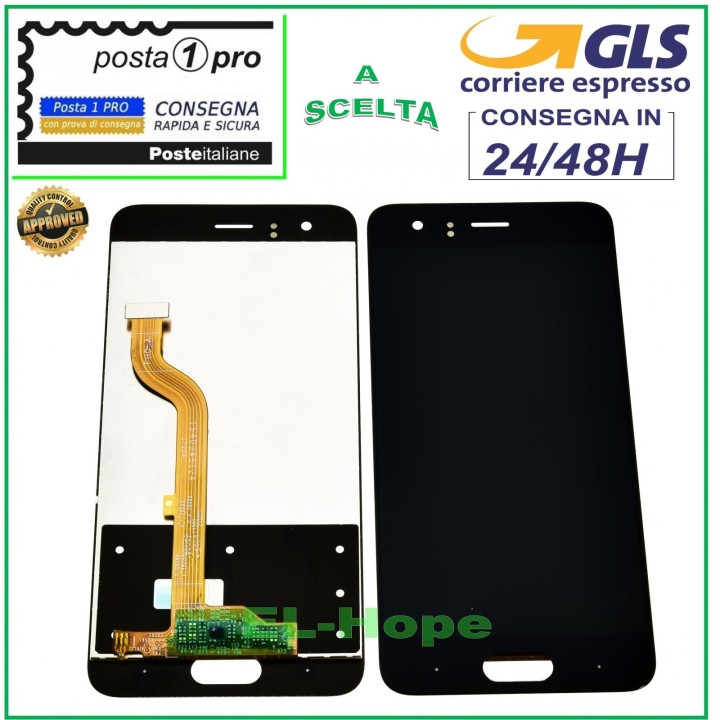 LCD DISPLAY FOR HUAWEI HONOR 9 GLORY STF-L09 AL00 AL10 TOUCH SCREEN BLACK GLASS