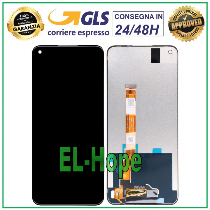 TOUCH SCREEN LCD DISPLAY FOR OPPO REALME 8i RMX3151 5G / REALME 9i RMX3491 BLACK