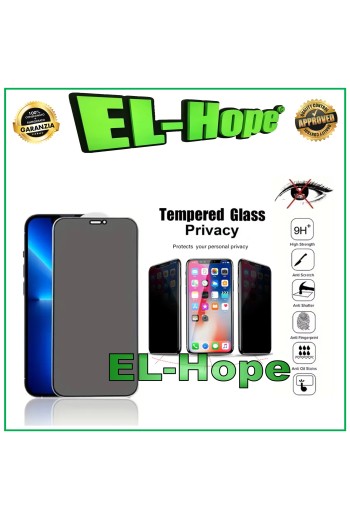 GLOSSY FILM PRIVACY TEMPERED GLASS LCD PROTECTION FOR IPHONE 16