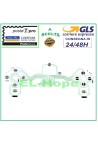 FLAT FLEX CIRCUIT INTERNAL KEYBOARD FOR SONY CONTROLLER JOYPAD PLAYSTATION 4 PS4