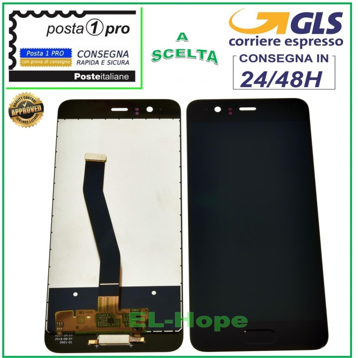 LCD DISPLAY FOR HUAWEI P10 VTR-L09 VTR-L10 L29 TOUCH SCREEN BLACK GLASS SCREEN