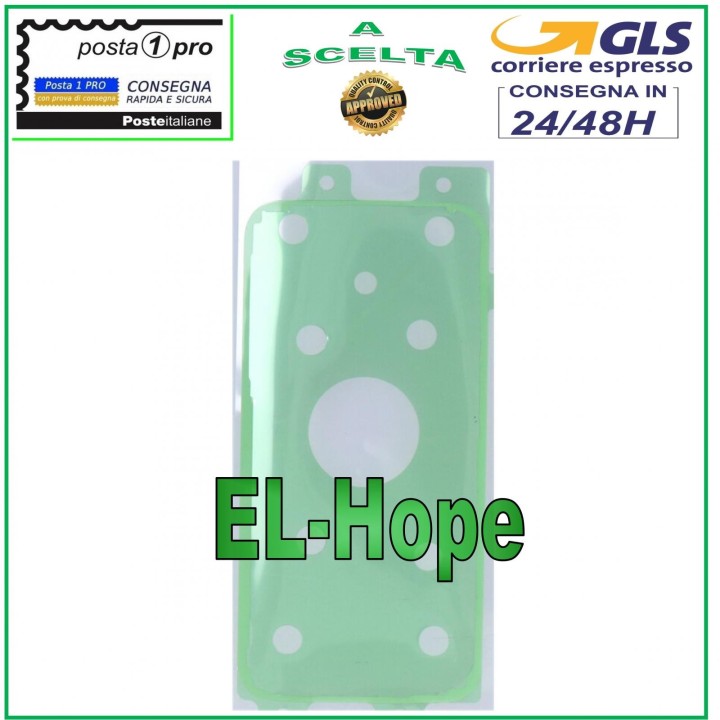 DOUBLE-SIDED SEAL BATTERY COVER COVER SAMSUNG GALAXY S7 SM G930 G930F
