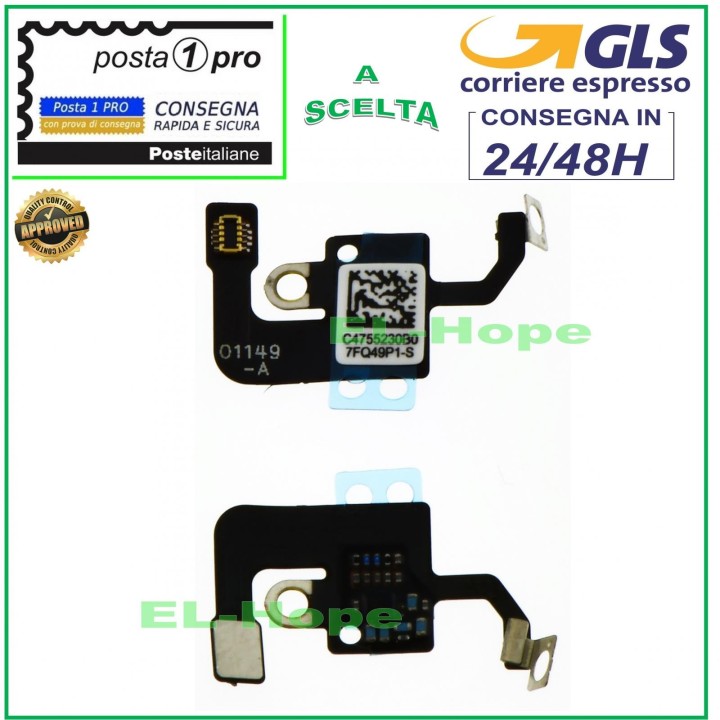 FLAT FLEX WIFI ANTENNA APPLE IPHONE 8 PLUS 8+ A1864 A1897 A1898 WIRELESS SIGNAL