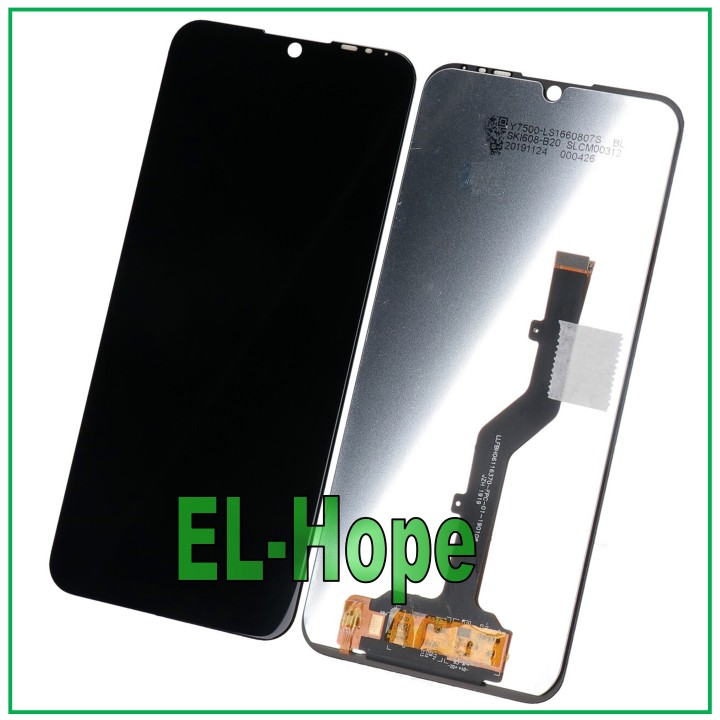 LCD DISPLAY FOR ZTE BLADE A5 2020 - A7 2020 TOUCH SCREEN GLASS SCREEN BLACK
