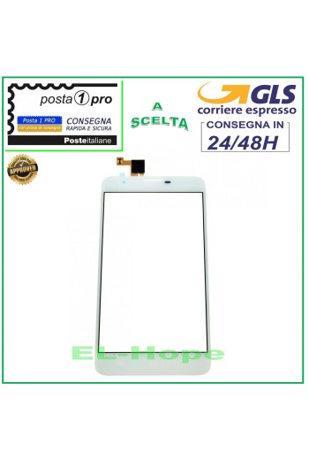 TOUCH SCREEN GLASS MEDIACOM PhonePad Duo G551 M-PPAG551 from serial 1612 ORIGINAL