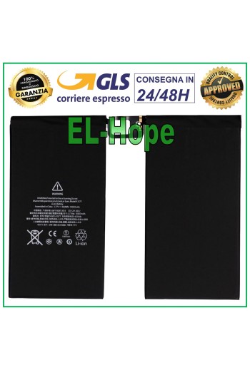 LI-ION REPLACEMENT BATTERY FOR APPLE IPAD PRO 12.9 A1577 A1584 A1652 10307mAh