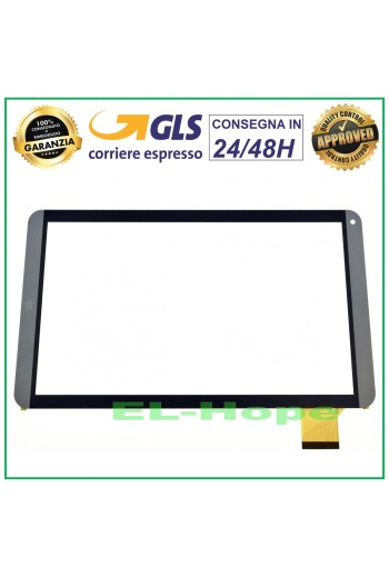 TOUCH SCREEN GLASS MEDIACOM SMARTPAD I2 10 M-SP10I2B ORIGINAL GREY