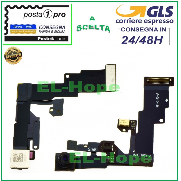 APPLE IPHONE 6 6G FRONT CAMERA PROXIMITY SENSOR FLAT MICROPHONE FLEX