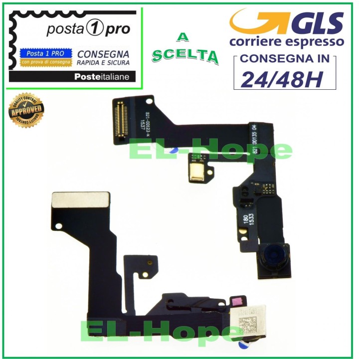 FLAT PROXIMITY SENSOR FRONT CAMERA FOR APPLE IPHONE 6S MICROPHONE FLEX
