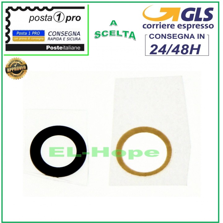 GLASS GLASS LENS REAR CAMERA IPHONE 6 PLUS 6S PLUS CAMERA DOUBLE-SIDED ADHESIVE