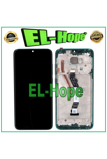 TOUCH LCD DISPLAY FRAME FOR XIAOMI REDMI NOTE 8 PRO M1906G7G GREEN GLASS