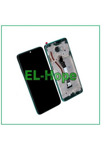 TOUCH LCD DISPLAY FRAME FOR XIAOMI REDMI NOTE 8 PRO M1906G7G GREEN GLASS