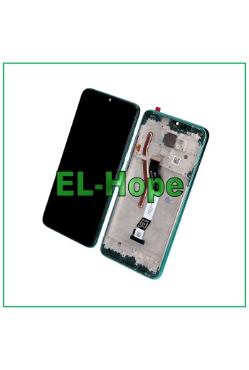 TOUCH LCD DISPLAY FRAME FOR XIAOMI REDMI NOTE 8 PRO M1906G7G GREEN GLASS