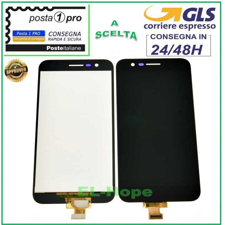 LCD DISPLAY FOR LG K10 2017 M250 M250N TOUCH SCREEN GLASS SCREEN BLACK