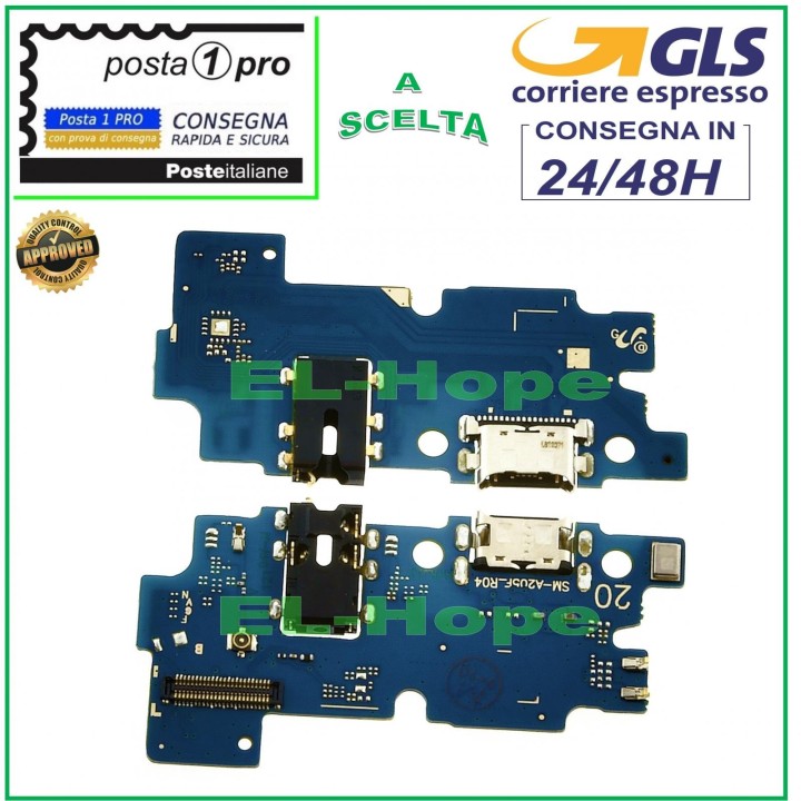 CHARGING CONNECTOR SAMSUNG GALAXY A20 2019 A205F SM-A205F MICROPHONE USB CHARGING