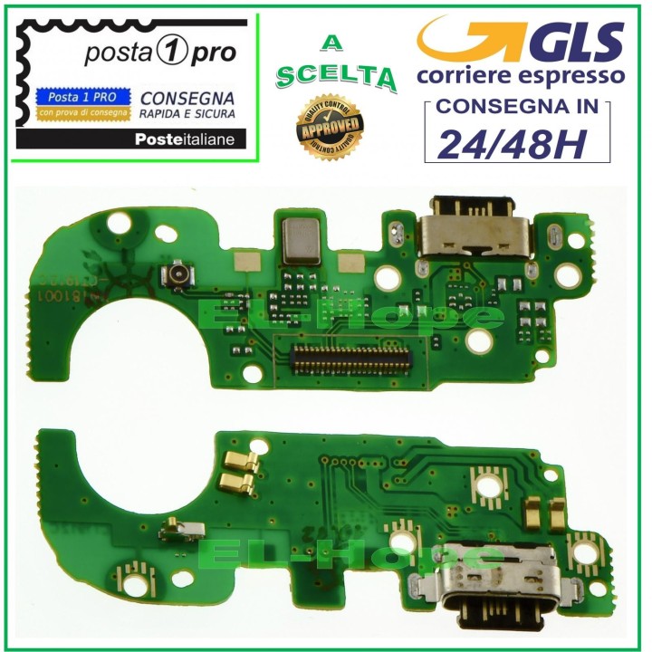 CHARGING CONNECTOR NOKIA X7 2018 TA-1131 + MICROPHONE DOCK PCB TYPE C USB CHARGING
