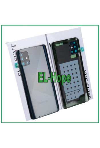 ORIGINAL SAMSUNG GALAXY A51 SM-A515 BATTERY COVER BLACK BACK COVER