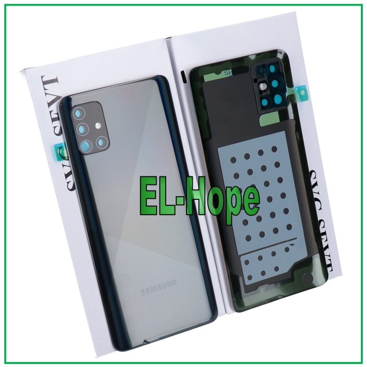 ORIGINAL SAMSUNG GALAXY A51 SM-A515 BATTERY COVER BLACK BACK COVER