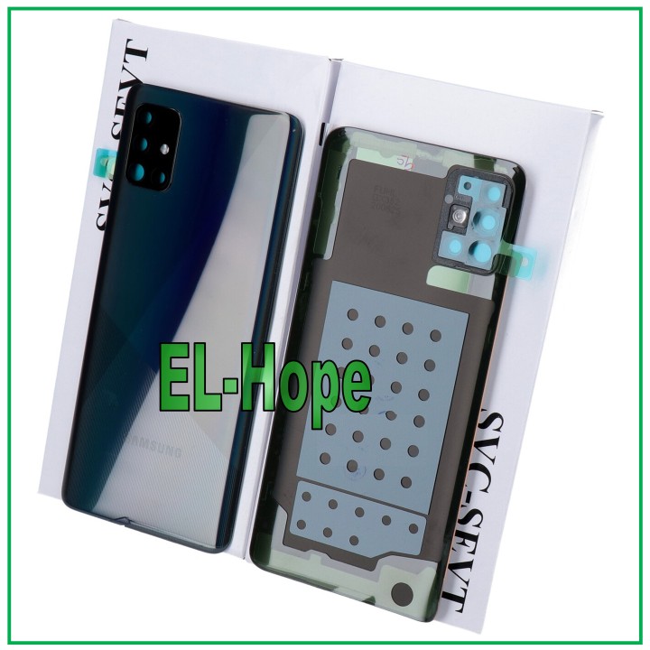 ORIGINAL SAMSUNG GALAXY A51 SM-A515 BATTERY COVER BLACK BACK COVER