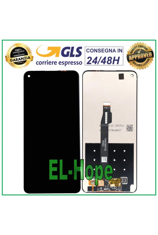 TOUCH SCREEN LCD DISPLAY FOR HUAWEI P40 LITE 5G CDY-NX9A BLACK MONITOR SCREEN