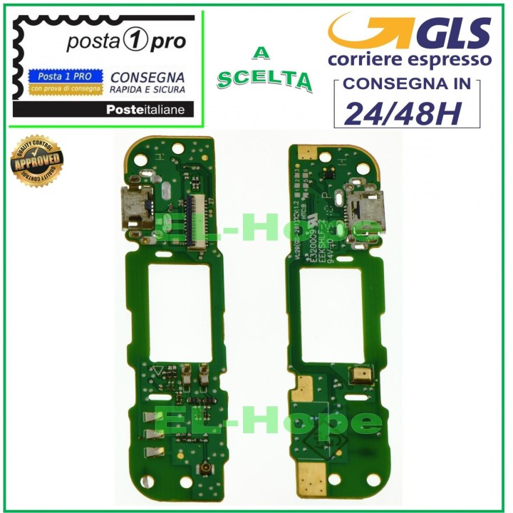 CHARGING CONNECTOR HTC DESIRE 626 626G + MICROPHONE DOCK PCB MICRO USB CHARGING